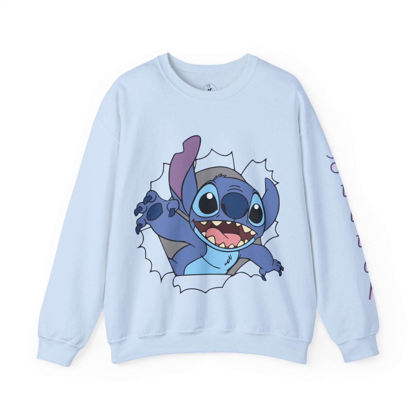Stitch-Inspired Unisex Crewneck Sweatshirt | Lilo and Stitch Sweatshirt