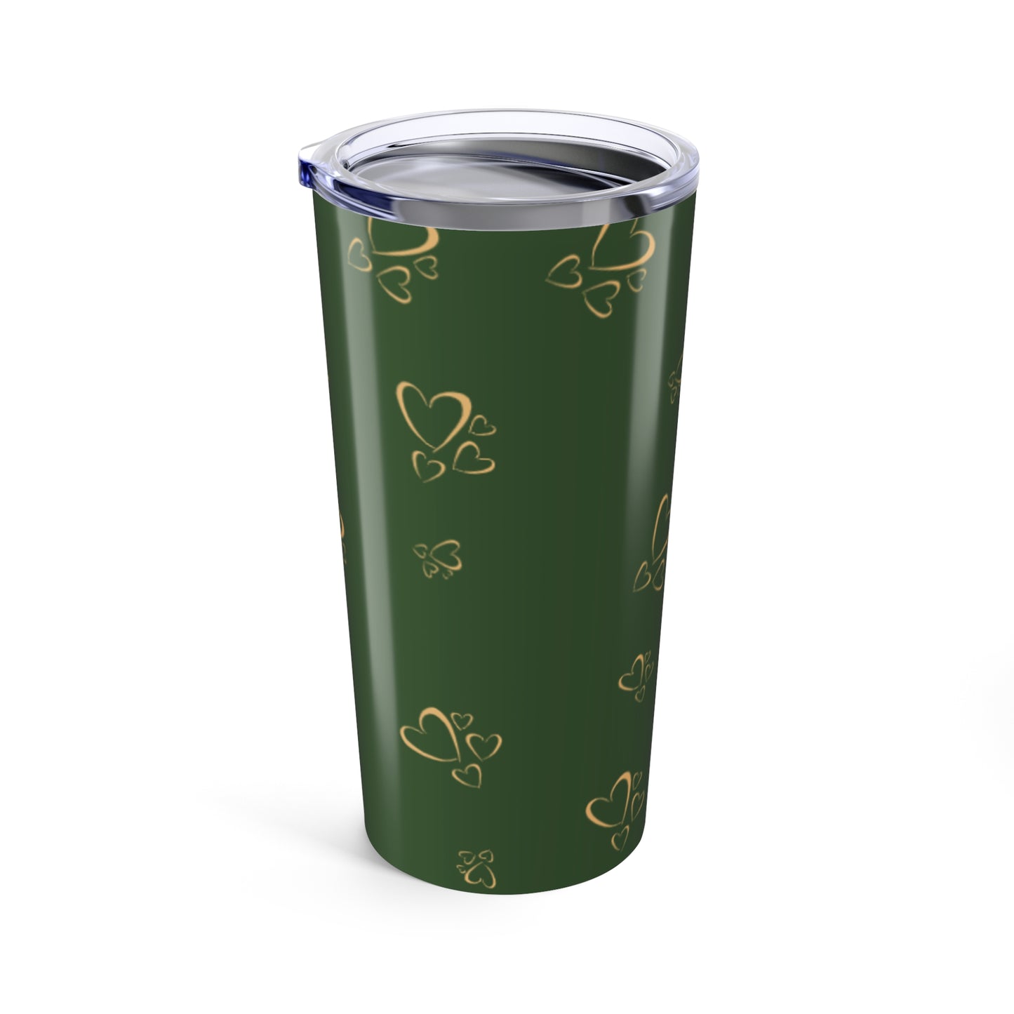 Green Hearts Tumbler 20oz