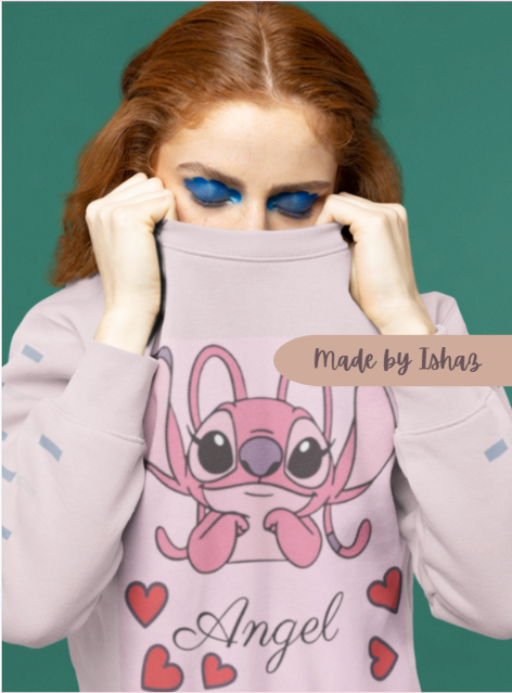 Cute Angel Sweatshirt