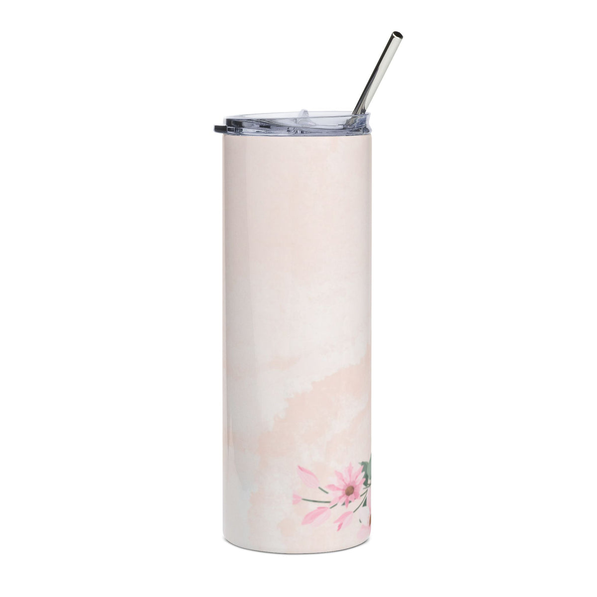Floral Stainless Steel Tumbler