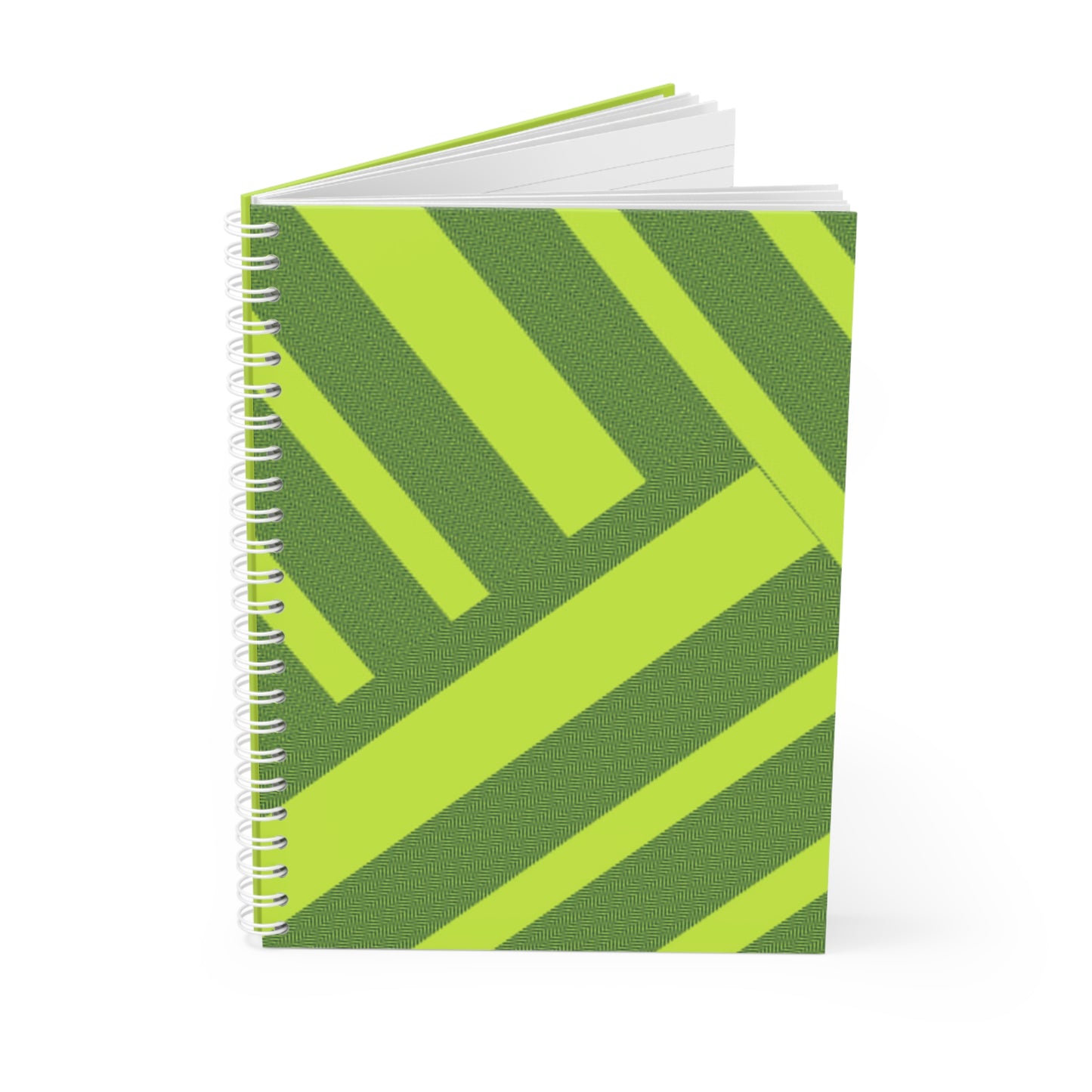 Lime Green Spiral Notebook