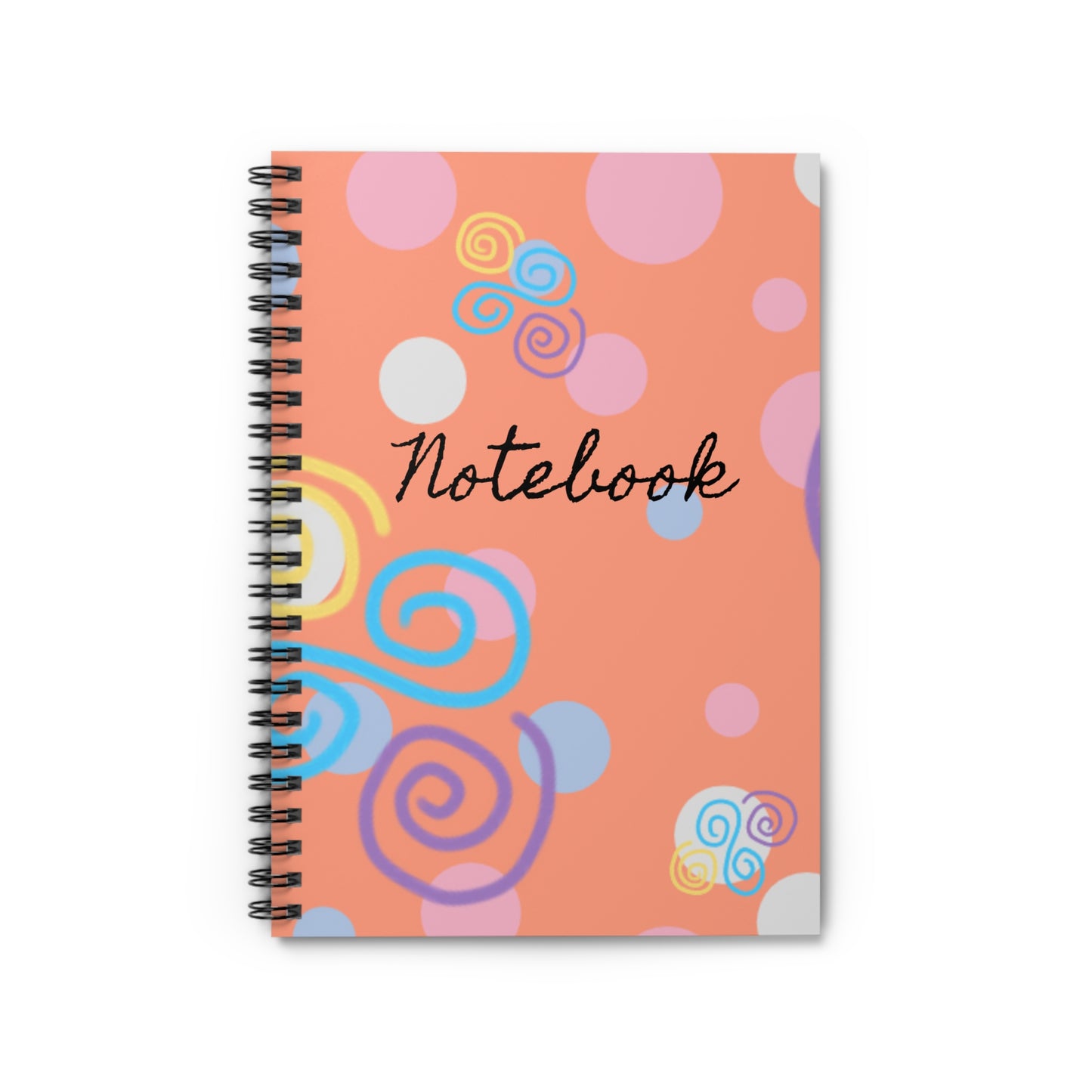 Spiral Notebook — funky Style Ruled Journal