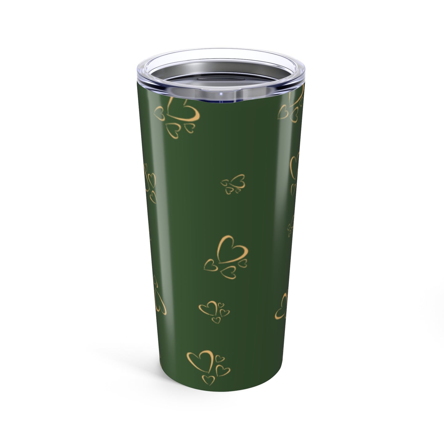 Green Hearts Tumbler 20oz