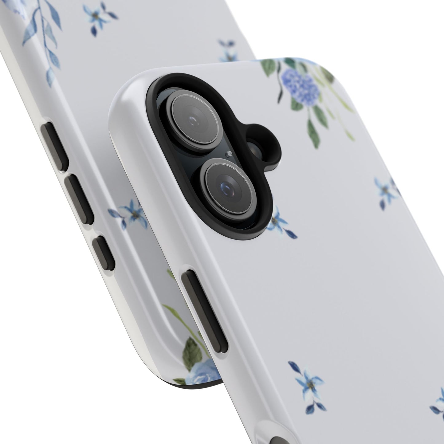 Blue Flowers Tough Phone Case