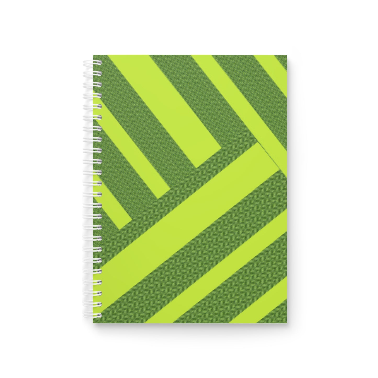 Lime Green Spiral Notebook