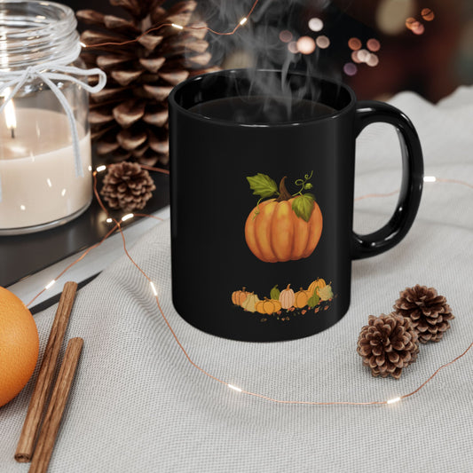 Black Mug Pumpkin