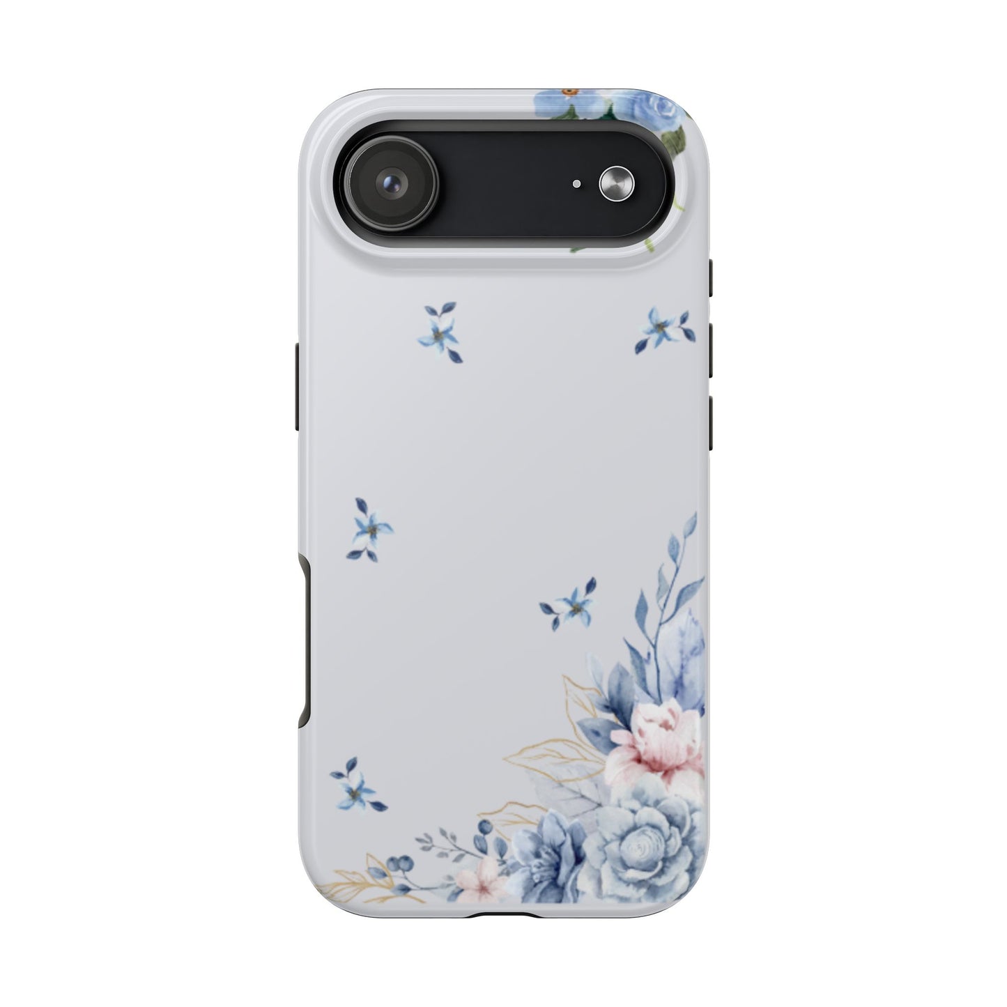 Blue Flowers Tough Phone Case