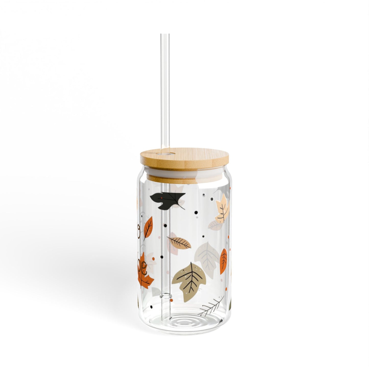 Fall Season Sipper Glass