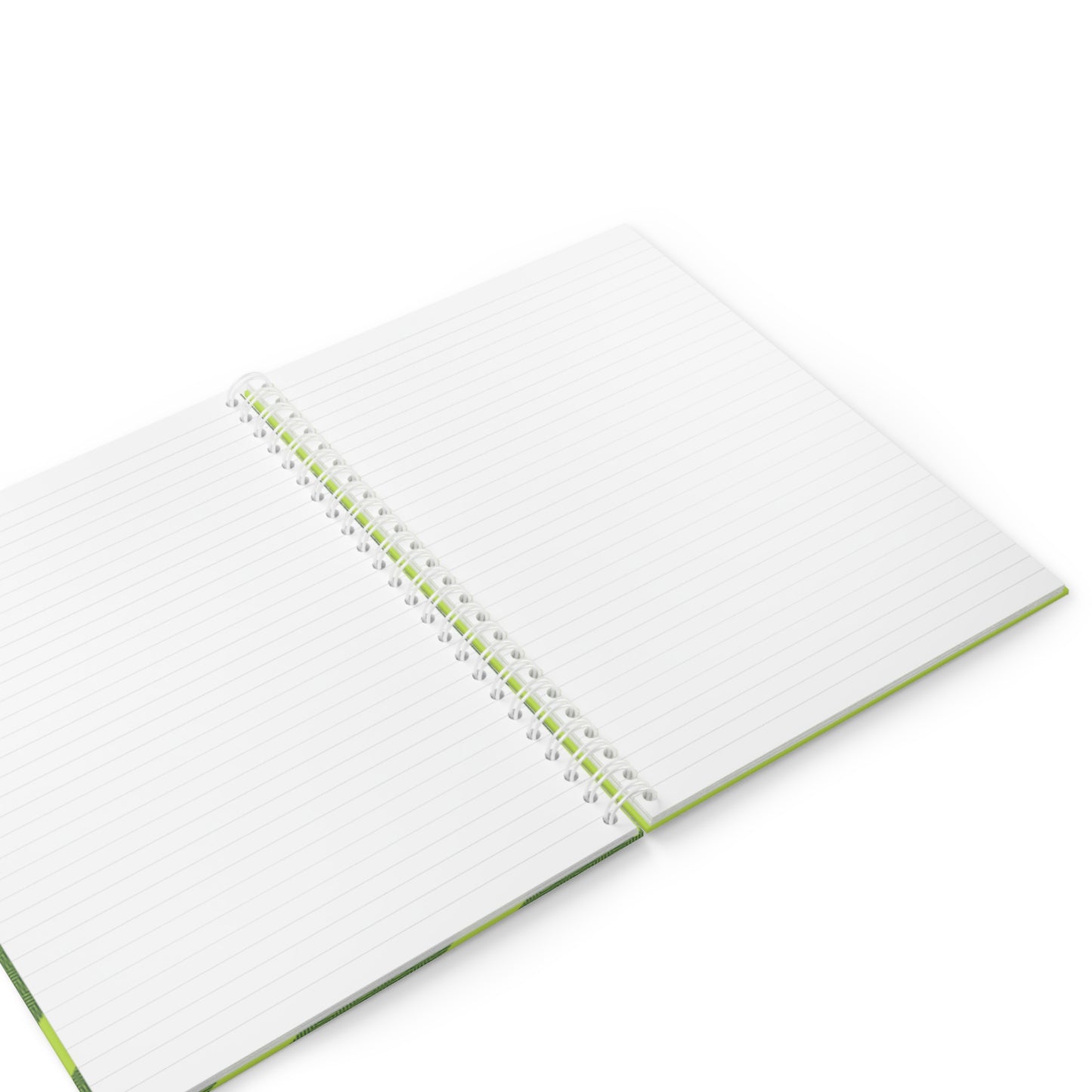 Lime Green Spiral Notebook
