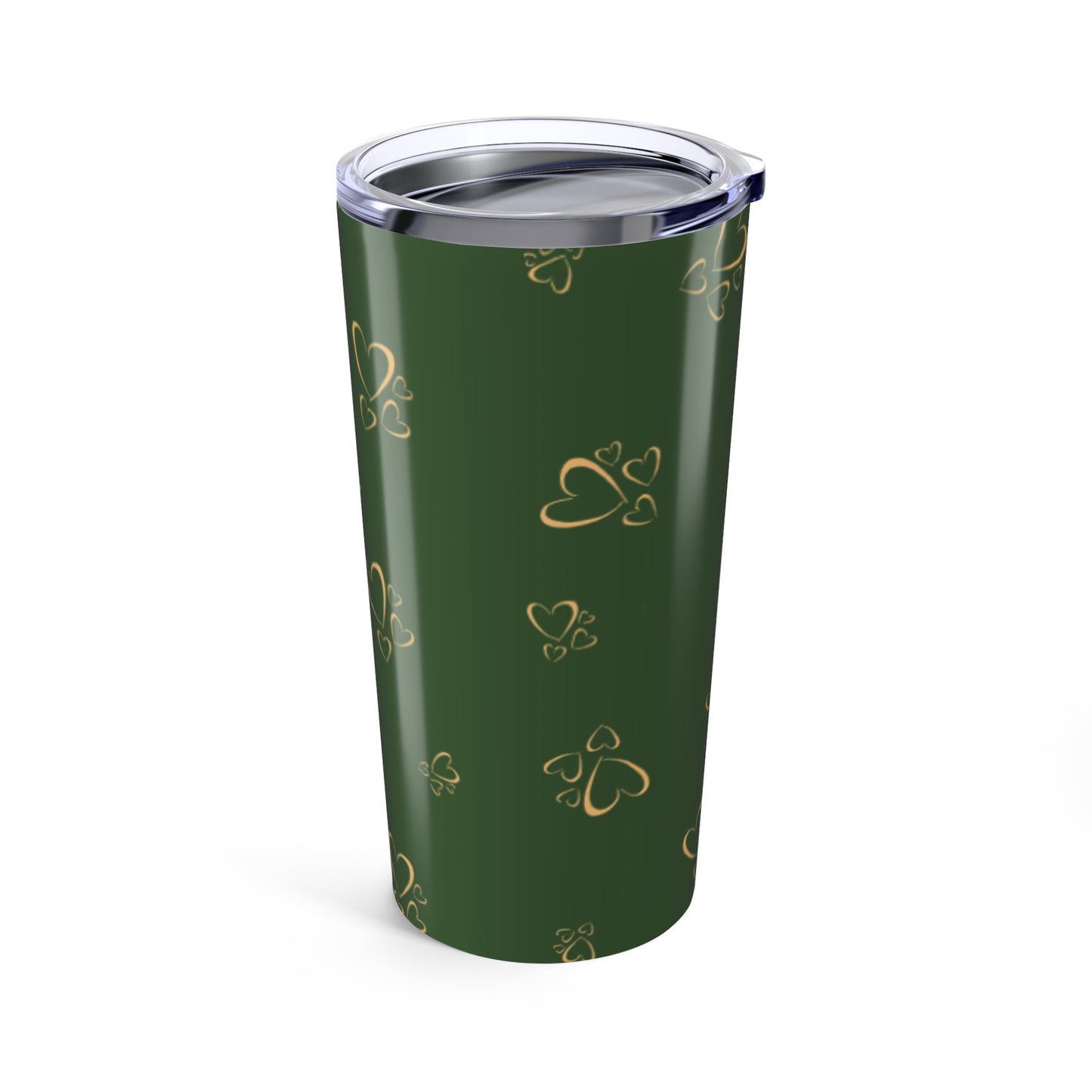 Green Hearts Tumbler 20oz